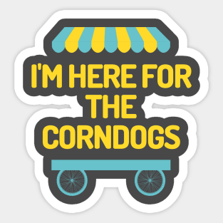 Corndogs Sticker